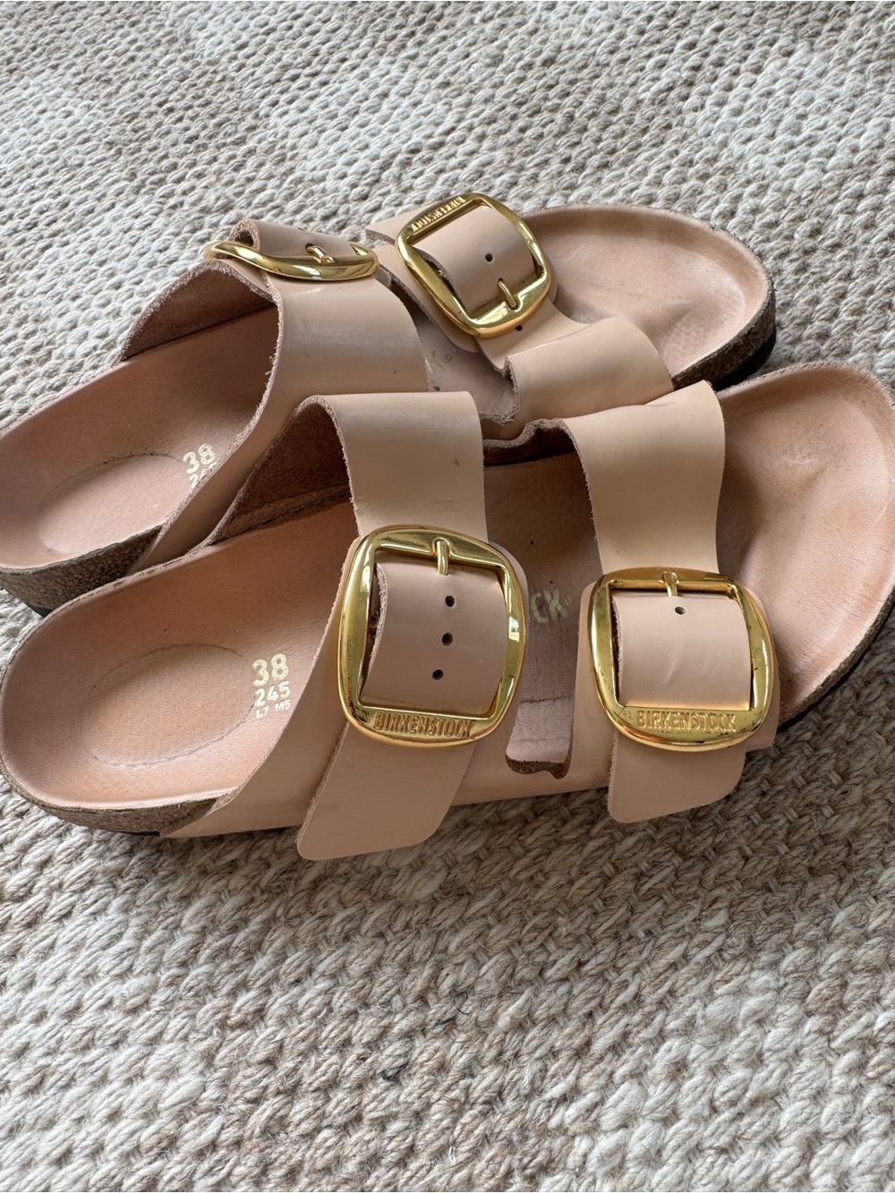Pink Birkenstocks size 38 - Picture 2 of 5